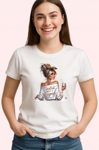 Tricou boss girl created with a purpose, boss girl creata cu un scop, Copii | Dama | Barbat - Img 4