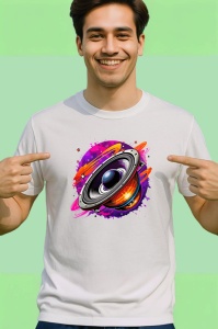 Tricou Boxa Vibratii Colorate, Copii | Dama | Barbat - Img 2