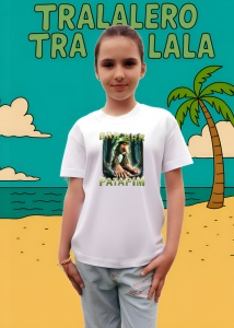 Tricou Brr Brr Patapim Green ** Tralalero Tralala Copii | Dama | Barbat - Img 4