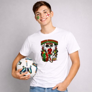 Tricou Bruno Fernandes Portugal World Cup Fifa 2026, din bumbac 100%, tricou alb, Copii | Dama | Barbat