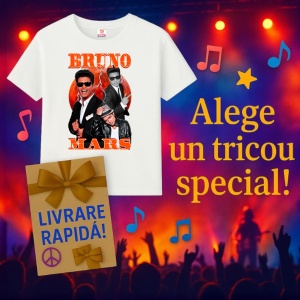 Tricou Bruno Mars, muzica EDM / Pop / Electropop, Dama | Barbat | Copii - Img 5