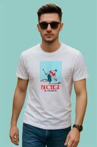 Tricou bucegi tigari romanesti ambalaj retro schior, Copii | Dama | Barbat - Img 2