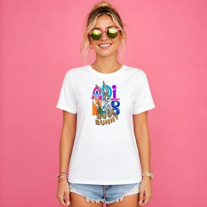Tricou Bugs Bunny Basketball Player Urban Street Sports Art, din bumbac 100% Copii | Dama | Barbat - Img 3