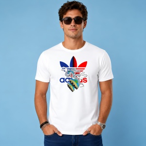 Tricou Bugs Bunny Pe Role Retro Cartoon Logo Colorat, din bumbac 100% Copii | Dama | Barbat - Img 3