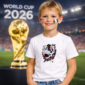 Tricou Bukayo Saka England World Cup Fifa 2026 V2, din bumbac 100%, tricou alb, Copii | Dama | Barbat - Img 5