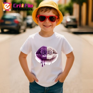 Tricou Buze afine si cirese, Lip gloss, Copii | Dama - Img 16