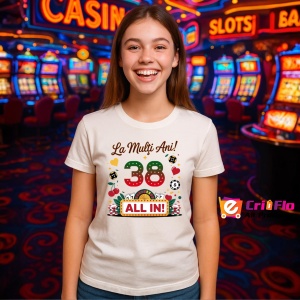 Tricou Cadou 38 ani - Img 2