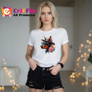 Tricou caine doberman vara palarie ochelari soare floare, Copii | Dama | Barbat - Img 10