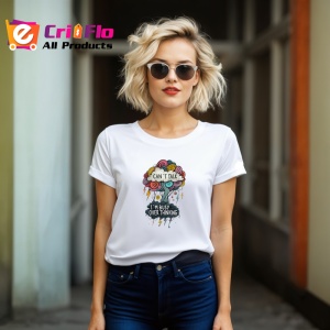 Tricou Cant Talk Busy Overthinking, Copii | Dama | Barbat - Img 12