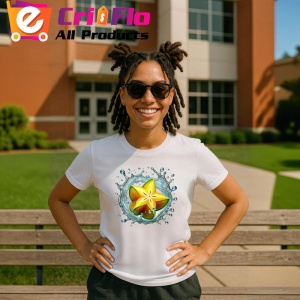 Tricou Carambola in explozie acvatica, Fructe, Copii | Dama - Img 11