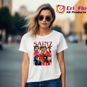 Tricou Carlos Sainz Imagine Cu Colegi Formula 1, Copii | Dama | Barbat - Img 9