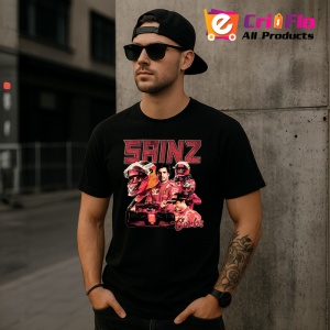 Tricou Carlos Sainz Poster Desen Formula 1 Masina Rosie, Copii | Dama | Barbat - Img 9