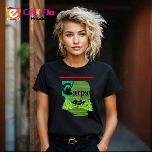 Tricou Carpati tigari romanesti ambalaj vintage cu cerb, Copii | Dama | Barbat , tricou negru - Img 8