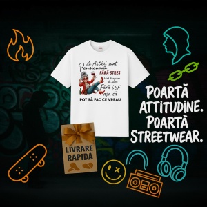 Tricou Chat sunt la pensie de azi - Copii | Dama | Barbat