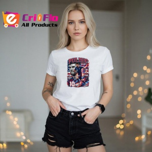 Tricou Christian Pulisic Sua Capitan America Fotbal, din bumbac 100% , tricou alb pentru Copii | Dama | Barbat - Img 7