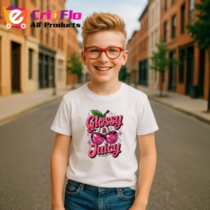 Tricou Cireasa Lucioasa si zemoasa, Fructe, Copii | Dama - Img 5