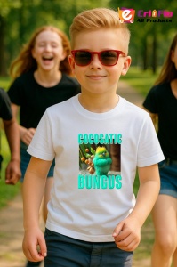 Tricou Cocosatic Bungus ** Tralalero Tralala Copii | Dama | Barbat - Img 5