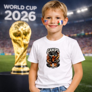 Tricou Cody Gakpo Netherlands World Cup Fifa 2026, din bumbac 100%, tricou alb, Copii | Dama | Barbat - Img 5