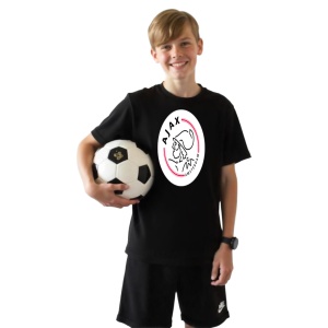 Tricou copii Ajax Amsterdam din bumbac 100% - Img 3