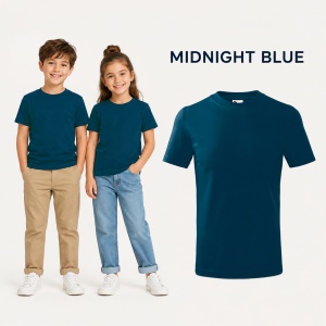 Tricou Copii Basic Malfini – 100% Bumbac, Mânecă Scurtă, 33 Culori pentru Fete și Băieți, Calitate Premium - Img 27