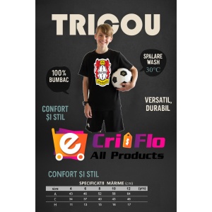 Tricou copii Bayer Leverkusen din bumbac 100% - Img 4