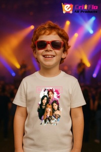 Tricou copii cu formatia BLACKPINK 3 , din bumbac 100% - Img 9