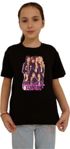 Tricou copii cu formatia blackpink 7 , din bumbac 100% - Img 2