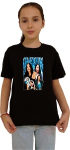 Tricou copii cu formatia CHAEYOUNG 3 , din bumbac 100% - Img 2