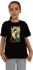 Tricou copii cu formatia G-DRAGON , din bumbac 100% - Img 2