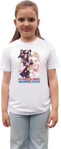 Tricou copii cu formatia NANCY X JOOE MAMOLAND , din bumbac 100% - Img 2