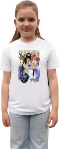 Tricou copii cu formatia SEUNGMIN , din bumbac 100% - Img 3