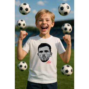 Tricou Copii cu Fotbalistul Andrew Robertson - Liverpool FC - Img 6