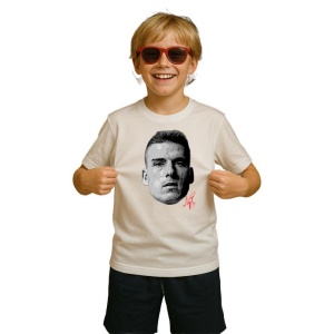 Tricou Copii cu Fotbalistul Andriy Lunin - Real Madrid - Img 3