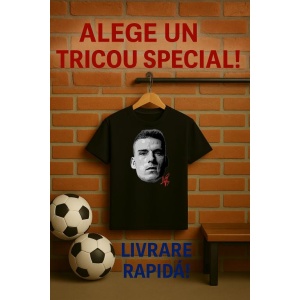 Tricou Copii cu Fotbalistul Andriy Lunin - Real Madrid - Img 6