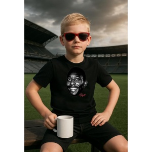 Tricou Copii cu Fotbalistul Edson Arantes do Nascimento - Brazil - Img 3