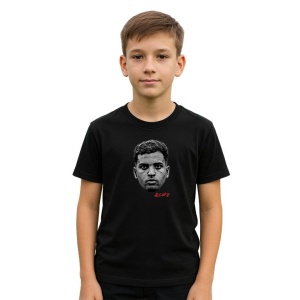 Tricou Copii cu Fotbalistul Rodrygo Goes - Real Madrid