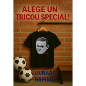 Tricou Copii cu Fotbalistul Wayne Rooney - Manchester United - Img 5