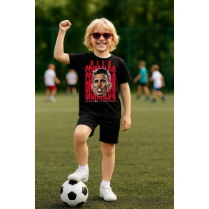 Tricou Copii din bumbac cu fotbalistul Alejandro Grimaldo Garcia-Bayer 04 Leverkusen - Img 5