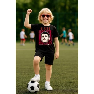 Tricou Copii din bumbac cu fotbalistul Alvaro Borja Morata Martin-Atletico Madrid