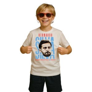 Tricou Copii din bumbac cu fotbalistul David Josue Jimenez Silva-(Retired) - Img 3