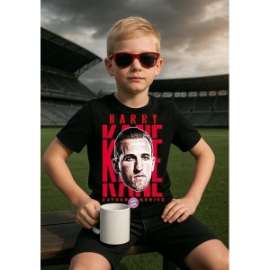 Tricou Copii din bumbac cu fotbalistul Harry Edward Kane-Bayern Munchen - Img 4