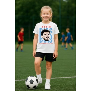 Tricou Copii din bumbac cu fotbalistul Rafael Alexandre da Conceicao Leao-AC Milan - Img 8