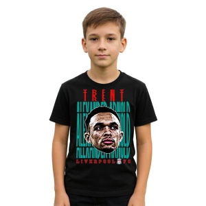 Tricou Copii din bumbac cu fotbalistul Trent Alexander-Arnold-Liverpool FC - Img 2
