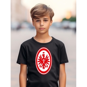 Tricou copii Eintracht Frankfurt din bumbac 100% - Img 7