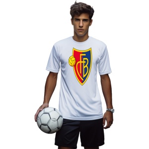 Tricou copii FC Basel din bumbac 100% - Img 5