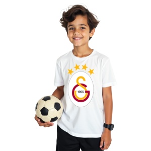 Tricou copii Galatasaray Istanbul din bumbac 100%