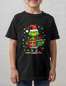 Tricou copii - GRINCH GIFTING - Img 2