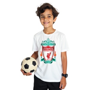 Tricou copii Liverpool FC din bumbac 100%