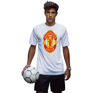 Tricou copii Manchester United FC din bumbac 100% - Img 5