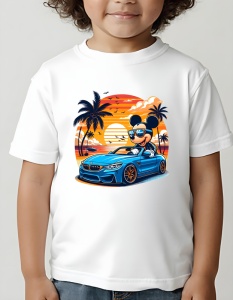 Tricou copii - Mickey on the Beach